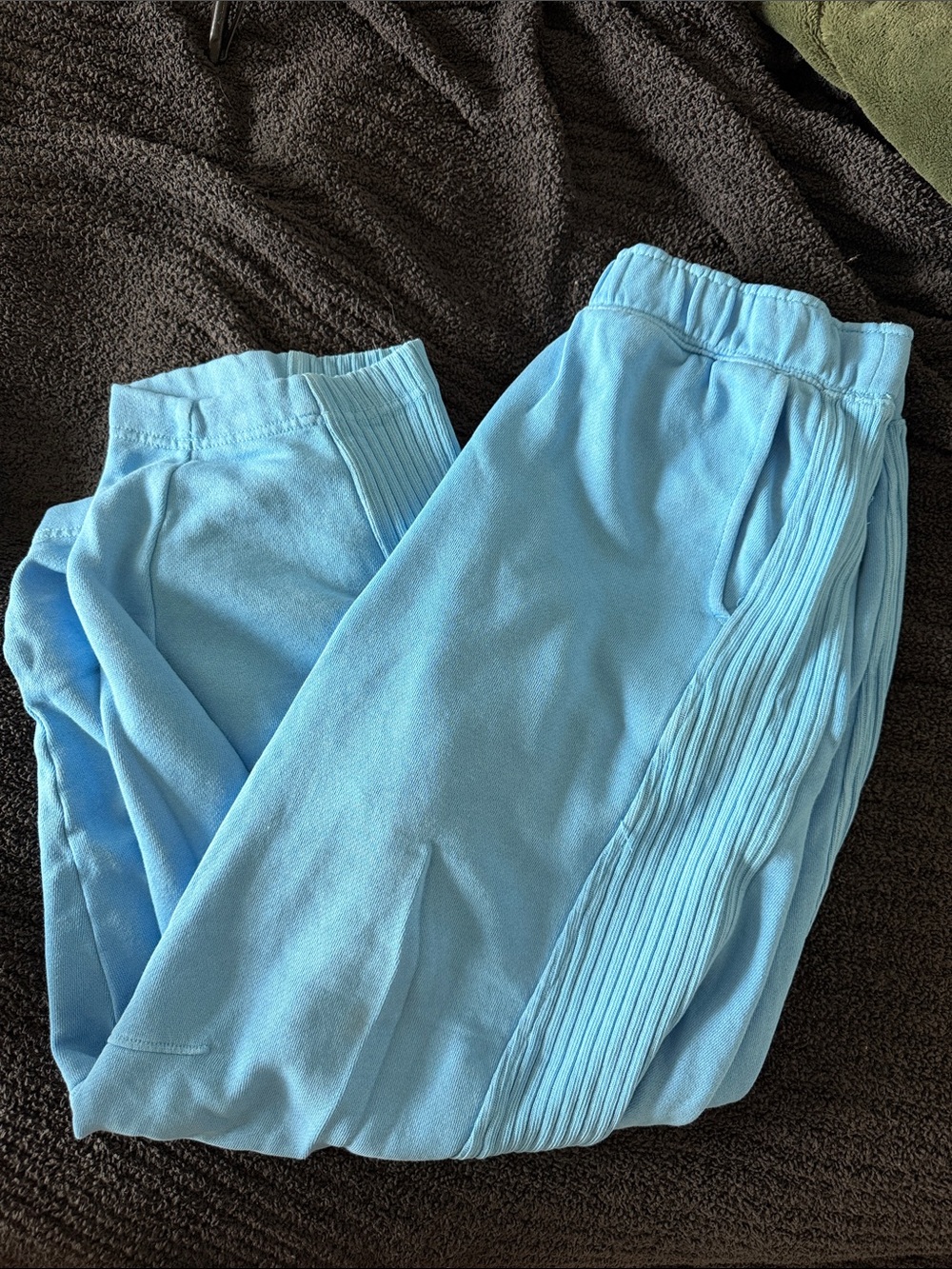 Aerie barrel sweat pants blue small